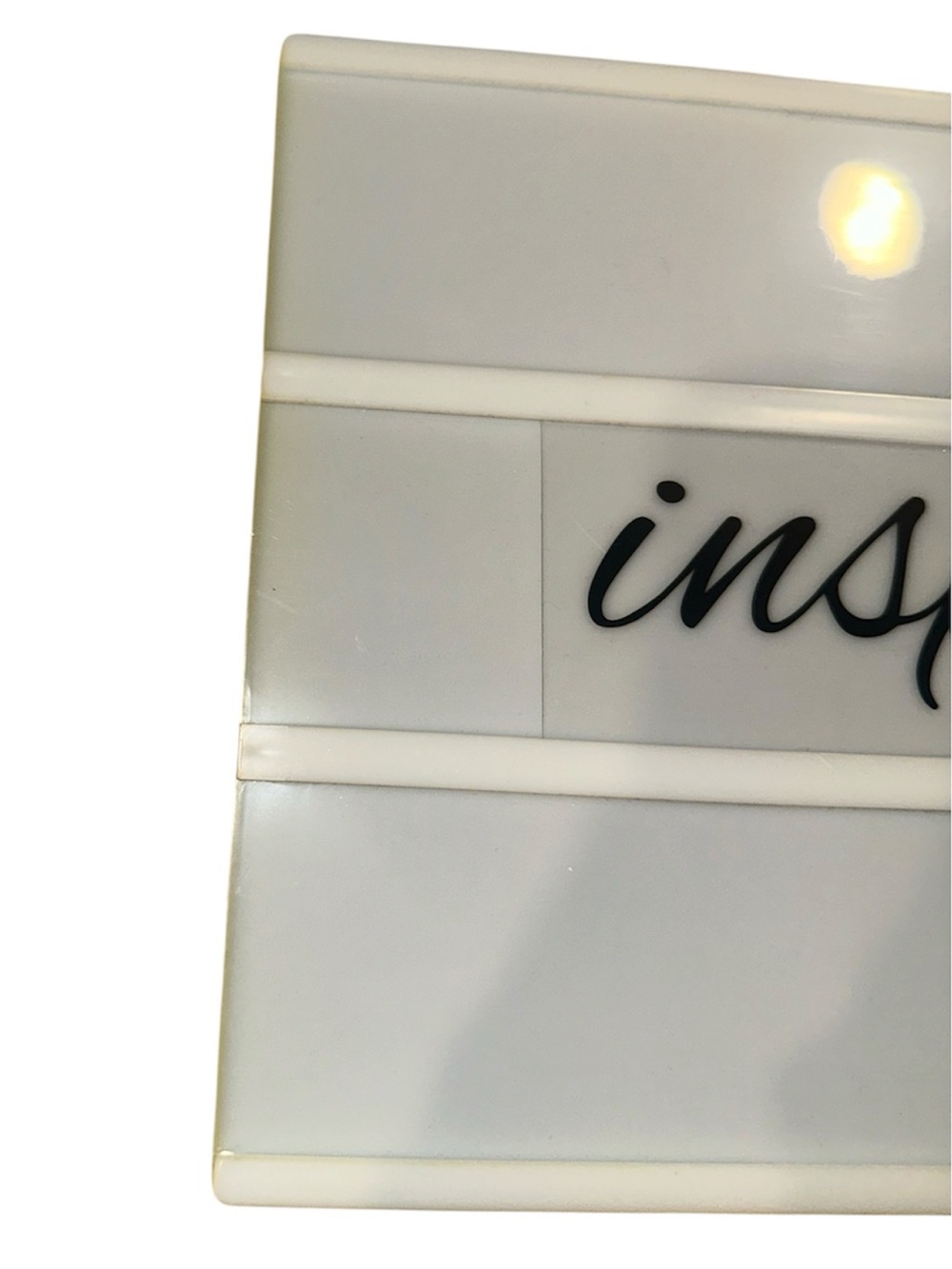 LED Light Box Sign + Letter Set - Picture 3 of 5